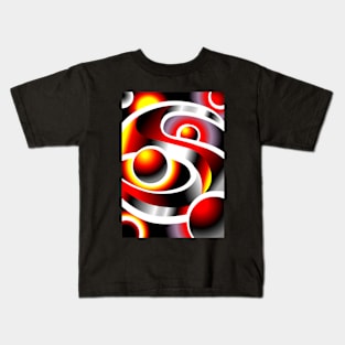 SOLARMOON Abstract Digital Art #05 Kids T-Shirt